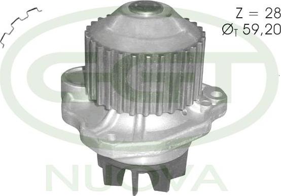 GGT PA12373 - Pompa acqua www.autoricambi360.it