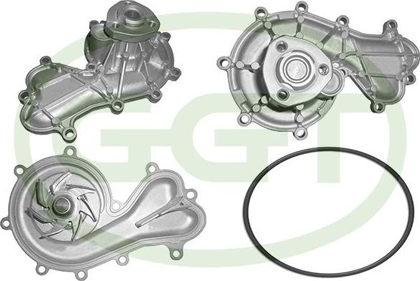 GGT PA12729 - Pompa acqua www.autoricambi360.it