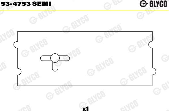 Glyco 53-4753 SEMI - Supporto albero a camme www.autoricambi360.it
