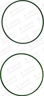 Goetze 50-030756-00 - Guarnizione, Collettore aspirazione www.autoricambi360.it