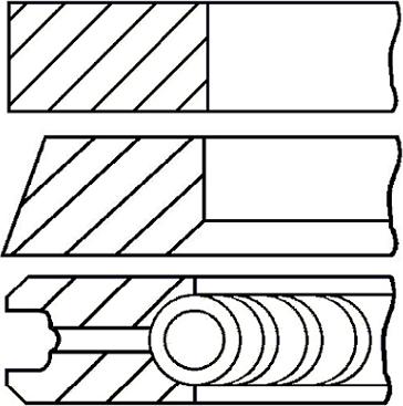 Goetze 0699010720 - Kit fasce elastiche www.autoricambi360.it