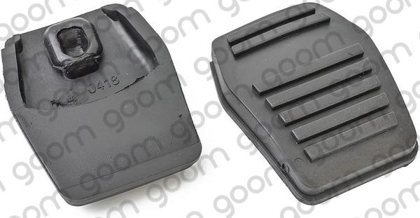 GOOM PC-0005 - Rivestimento pedale, Pedale del freno www.autoricambi360.it
