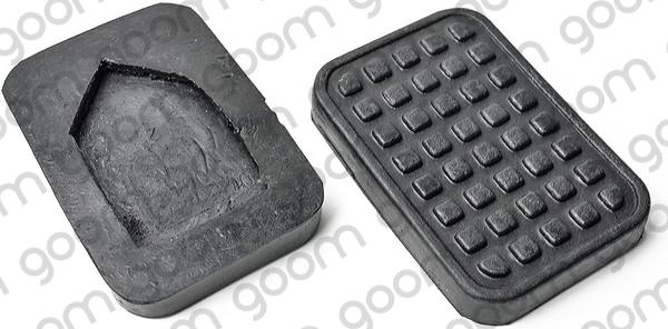 GOOM PC-0017 - Rivestimento pedale, Pedale frizione www.autoricambi360.it
