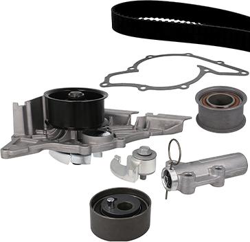 Graf KP618-3 - Pompa acqua + Kit cinghie dentate www.autoricambi360.it