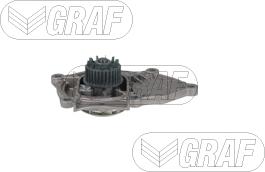 Graf PA1367 - Pompa acqua www.autoricambi360.it