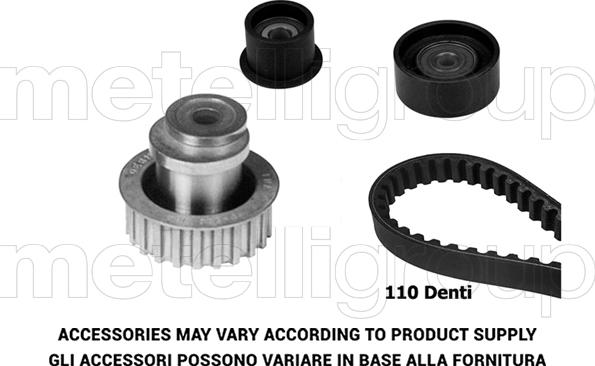 Graf TP404 - Kit cinghie dentate www.autoricambi360.it