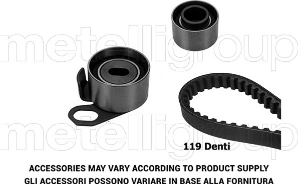 Graf TP402 - Kit cinghie dentate www.autoricambi360.it