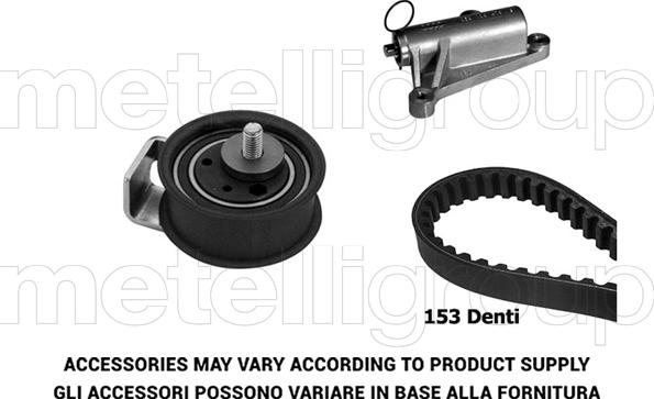 Graf TP407 - Kit cinghie dentate www.autoricambi360.it