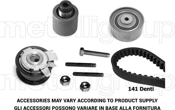 Graf TP040 - Kit cinghie dentate www.autoricambi360.it