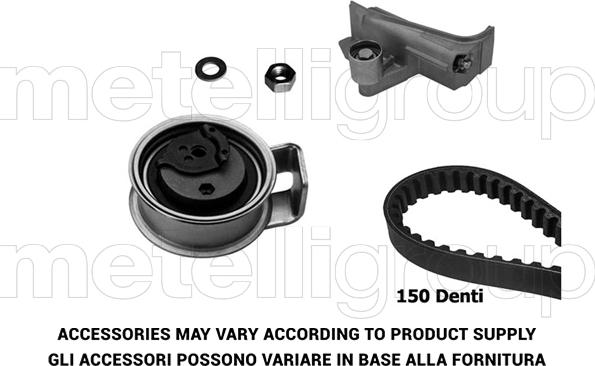 Graf TP024 - Kit cinghie dentate www.autoricambi360.it