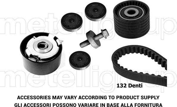 Graf TP079 - Kit cinghie dentate www.autoricambi360.it