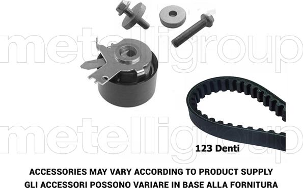 Graf TP074 - Kit cinghie dentate www.autoricambi360.it