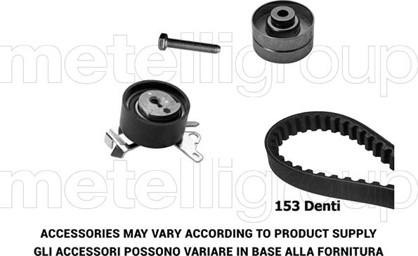 Graf TP075 - Kit cinghie dentate www.autoricambi360.it