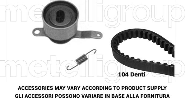 Graf TP151 - Kit cinghie dentate www.autoricambi360.it