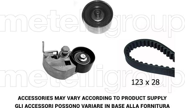 Graf TP113 - Kit cinghie dentate www.autoricambi360.it