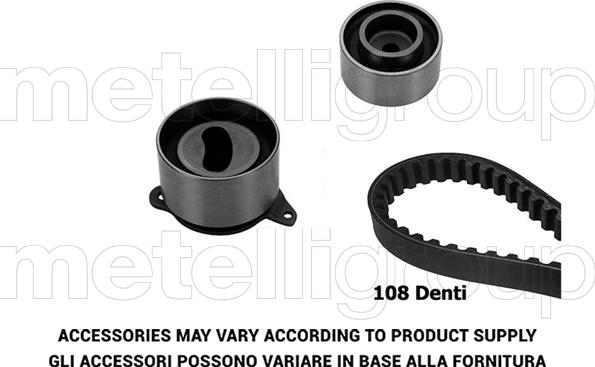 Graf TP398 - Kit cinghie dentate www.autoricambi360.it