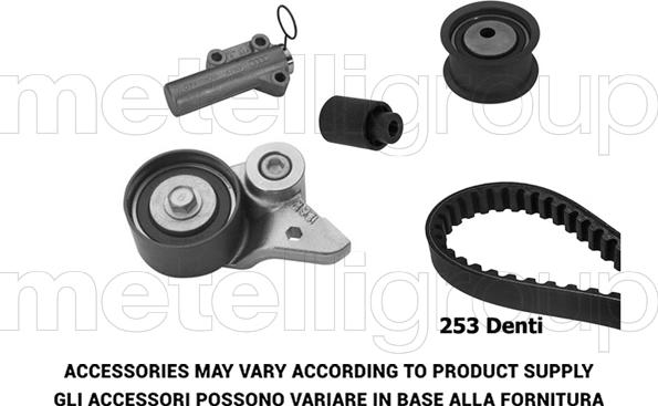 Graf TP311 - Kit cinghie dentate www.autoricambi360.it
