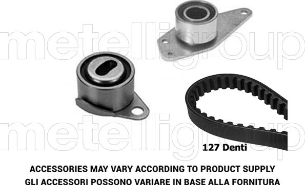 Graf TP221 - Kit cinghie dentate www.autoricambi360.it