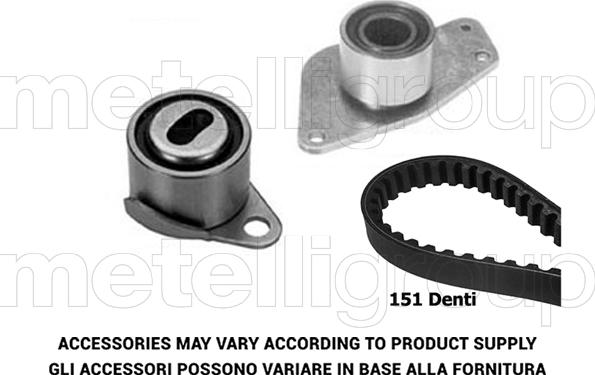 Graf TP222 - Kit cinghie dentate www.autoricambi360.it