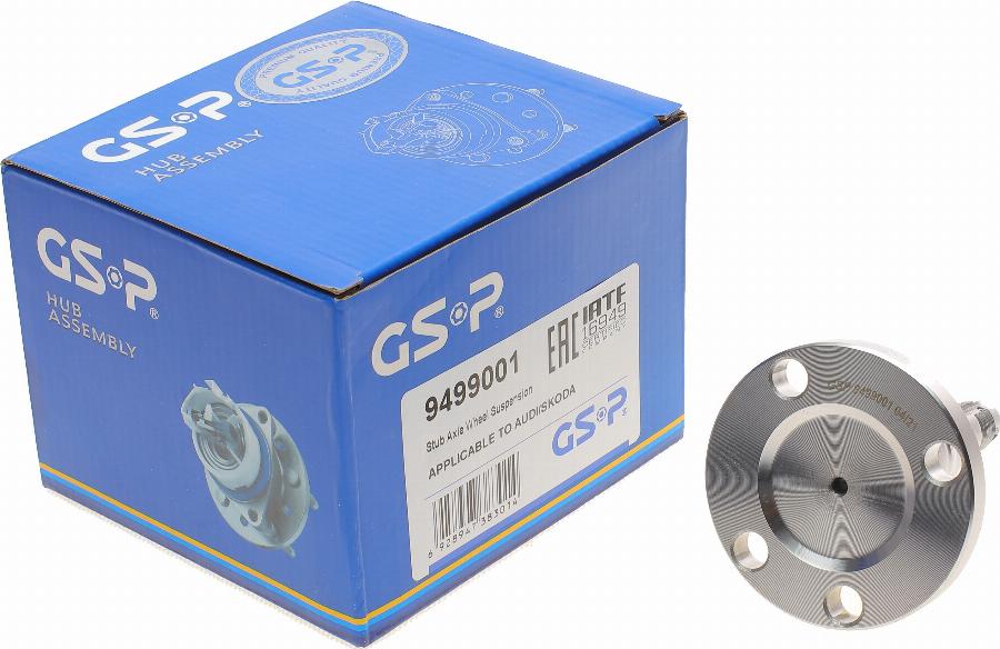 GSP 9499001 - Fuso a snodo, Sospensione ruota www.autoricambi360.it