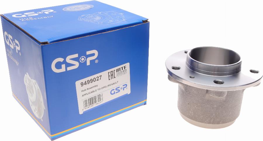 GSP 9499027 - Fuso a snodo, Sospensione ruota www.autoricambi360.it