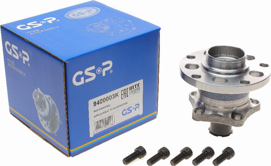GSP 9400003K - Kit cuscinetto ruota www.autoricambi360.it
