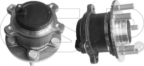 GSP 9400197 - Kit cuscinetto ruota www.autoricambi360.it