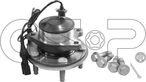 GSP 9400181K - Kit cuscinetto ruota www.autoricambi360.it