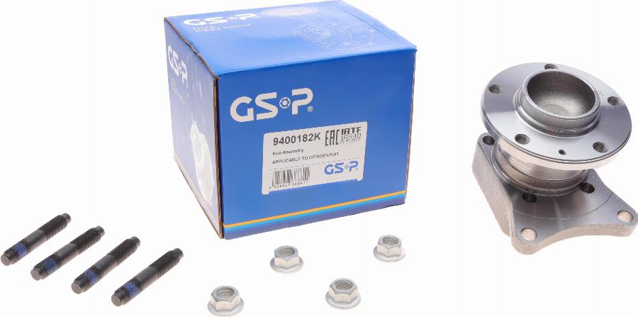 GSP 9400182K - Kit cuscinetto ruota www.autoricambi360.it