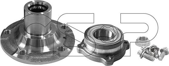 GSP 9430015K - Mozzo ruota www.autoricambi360.it