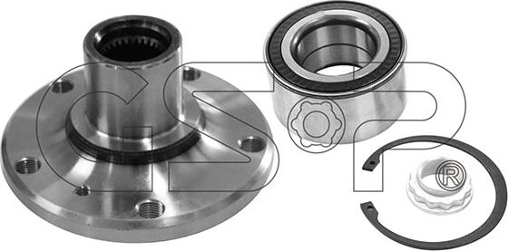 GSP 9430020K - Mozzo ruota www.autoricambi360.it