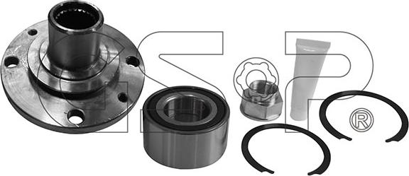 GSP 9425009F - Mozzo ruota www.autoricambi360.it