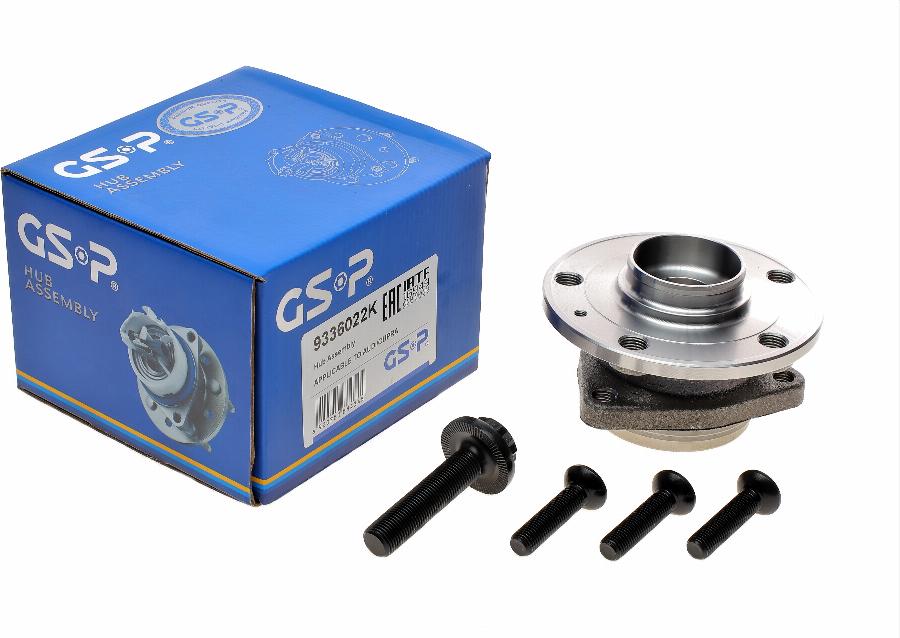 GSP 9336022K - Kit cuscinetto ruota www.autoricambi360.it