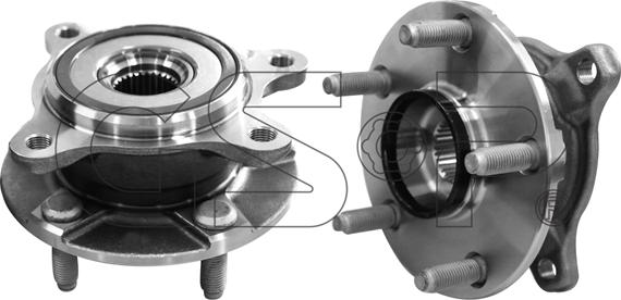 GSP 9330044 - Kit cuscinetto ruota www.autoricambi360.it