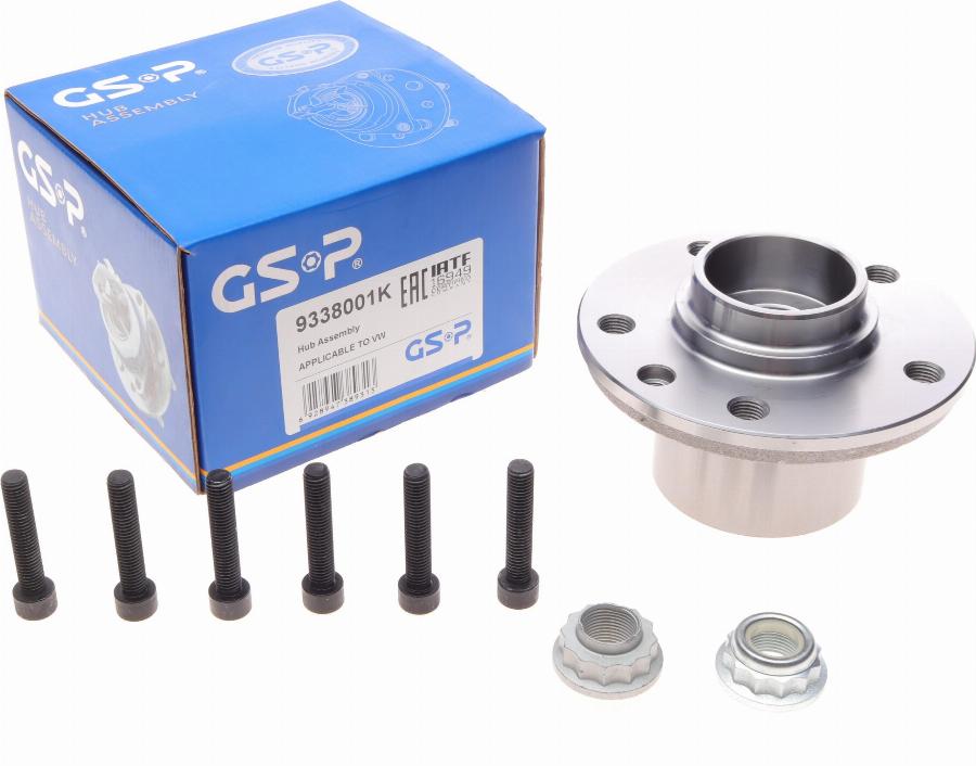 GSP 9338001K - Kit cuscinetto ruota www.autoricambi360.it