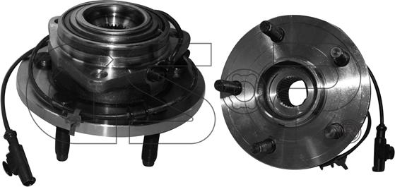 GSP 9333088 - Kit cuscinetto ruota www.autoricambi360.it