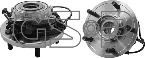 GSP 9332018 - Kit cuscinetto ruota www.autoricambi360.it
