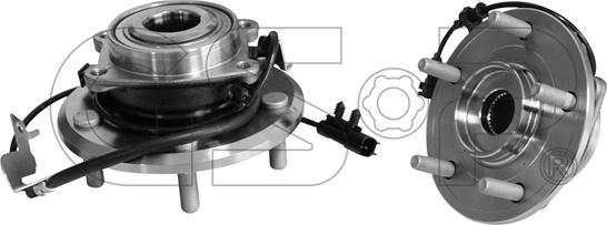 GSP 9332028 - Kit cuscinetto ruota www.autoricambi360.it