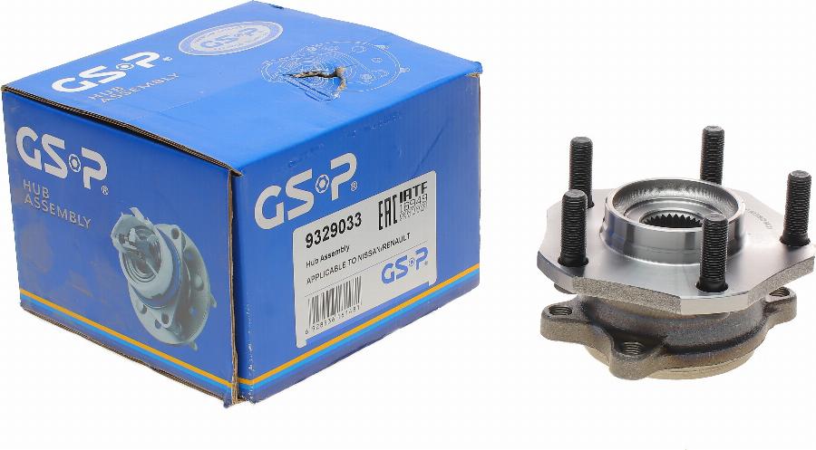 GSP 9329033 - Kit cuscinetto ruota www.autoricambi360.it