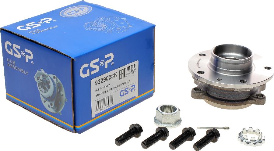 GSP 9329028K - Kit cuscinetto ruota www.autoricambi360.it