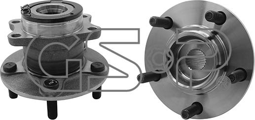 GSP 9325018 - Kit cuscinetto ruota www.autoricambi360.it
