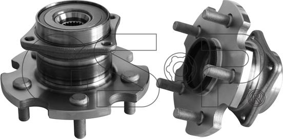GSP 9326058 - Kit cuscinetto ruota www.autoricambi360.it