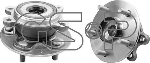 GSP 9326070 - Kit cuscinetto ruota www.autoricambi360.it