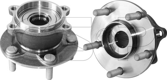 GSP 9328011 - Kit cuscinetto ruota www.autoricambi360.it