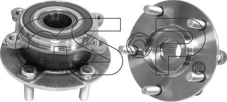 GSP 9328032 - Kit cuscinetto ruota www.autoricambi360.it