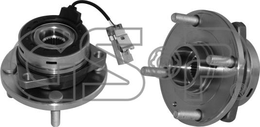 GSP 9328022 - Kit cuscinetto ruota www.autoricambi360.it