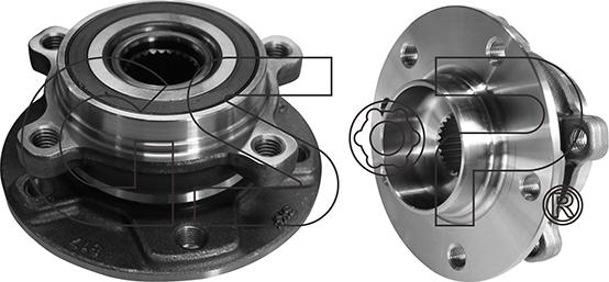 GSP 9327062 - Kit cuscinetto ruota www.autoricambi360.it