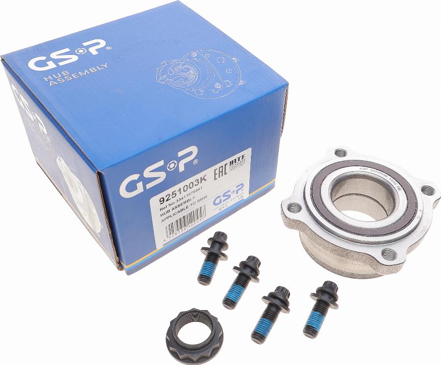 GSP 9251003K - Kit cuscinetto ruota www.autoricambi360.it