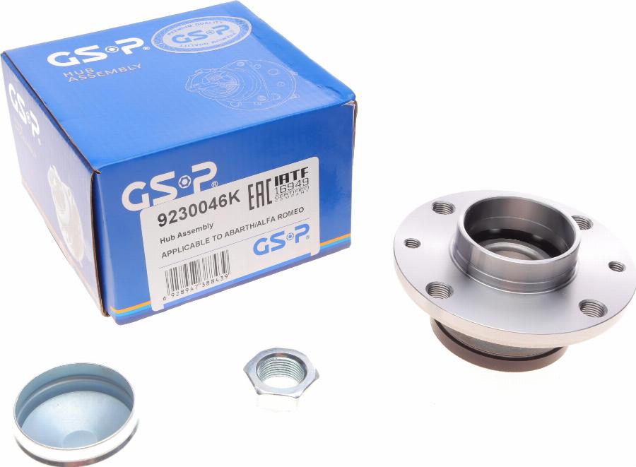 GSP 9230046K - Kit cuscinetto ruota www.autoricambi360.it