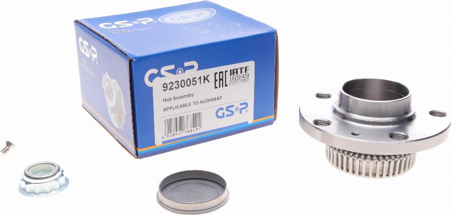 GSP 9230051K - Kit cuscinetto ruota www.autoricambi360.it